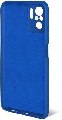 Чехол (клип-кейс) DF для Xiaomi Redmi Note 10/10S xiOriginal-19 синий (DF XIORIGINAL-19 (BLUE))