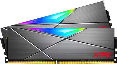 Набор памяти DDR4 DIMM 2x8Gb DDR4800 ADATA XPG Spectrix D50 Xtreme RGB (AX4U48008G19K-DGM50X)