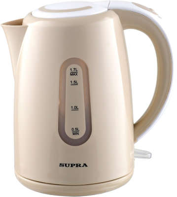 Чайник Supra KES-1720 1.7л. бежевый (корпус: пластик)