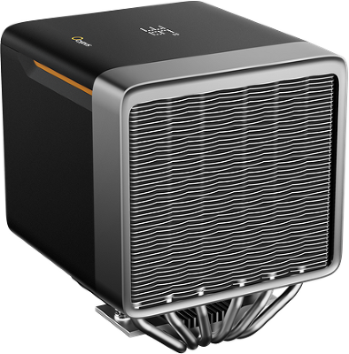 Кулер для процессора Ocypus Delta A62 EX BK Digital, 2x120mm ARGB FAN, Top Display Panel, 6 HEAT PIPES, 4-PIN PWM, 600-1800 RPM, 31DBA, HYDRO BEARING, LGA115X/1200/1700/18XX, AM4/AM5