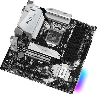 Материнская плата mATX LGA1200 ASRock B460M Pro4