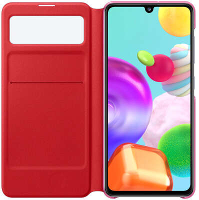 Чехол-книжка Samsung S View Wallet Cover для Galaxy A41 белый (EF-EA415PWEGRU)