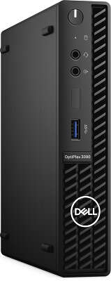 Компьютер Неттоп Dell OptiPlex 3090 Micro i3 10105T/8/256 SSD/W10Pro,черный