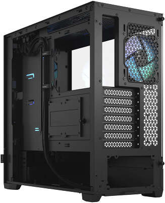 Корпус Fractal Design Pop Air RGB Black TG Clear Tint, черный, ATX, Без БП (FD-C-POR1A-06)