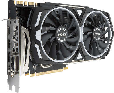 Видеокарта MSI nVidia GeForce GTX1080Ti Armor 11Gb DDR5X PCI-E DVI, 2HDMI, 2DP