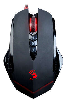 Мышь A4Tech Bloody V8 черный оптическая 3200dpi USB3.0 8but