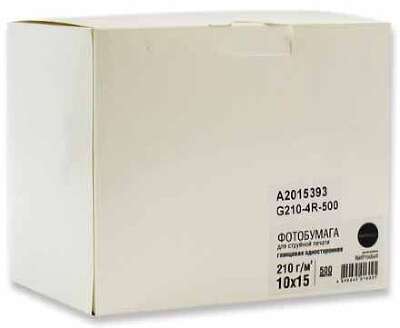 Фотобумага NetProduct глянцевая односторонняя, 10x15 см, 210 г/м2, 500 л.