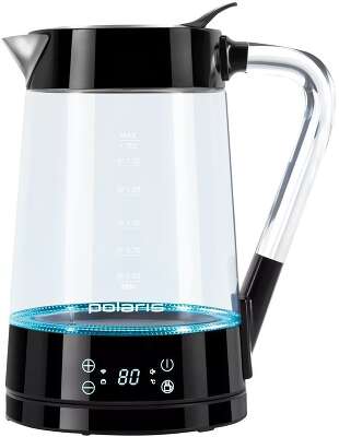 Чайник PWK 1715CGLD WIFI IQ Home Черный POLARIS
