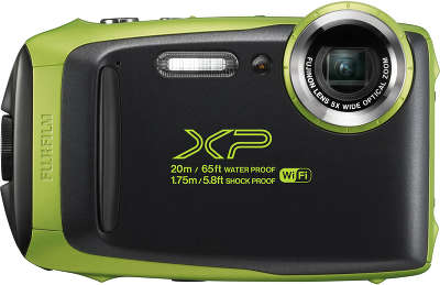 Цифровая фотокамера FujiFilm FinePix XP130 Lime, влагозащищённая