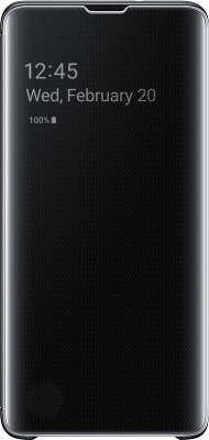 Чехол Samsung для Samsung Galaxy S10 Clear View Cover, Black (EF-ZG973CBEGRU)