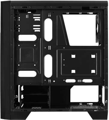 Корпус Aerocool Cylon черный без БП ATX 5x120mm 2xUSB2.0 1xUSB3.0 audio CardReader bott PSU