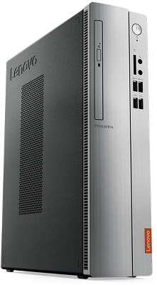 Компьютер Lenovo IdeaCentre 510S-07ICB SF i3-8100/4/1000/Multi/DOS,серебристый/черный