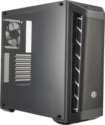 Корпус COOLERMASTER MB511, черный/белый, ATX, Без БП (MCB-B511D-KANN-S02)