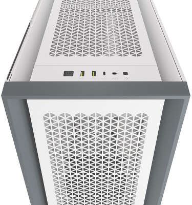 Корпус Corsair 5000D, белый, ATX, Без БП (CC-9011209-WW)