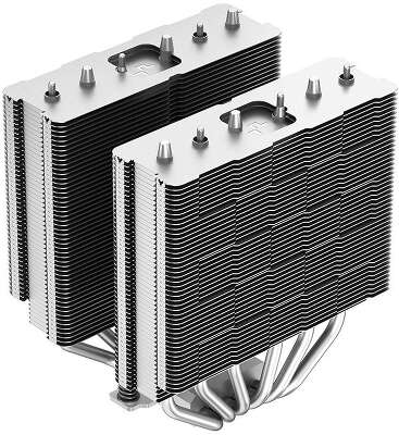 Устройство охлаждения(кулер) Deepcool AG620 Soc-AM5/AM4/1200/1700/1851 черный 4-pin 15-29dB Al+Cu 260W 1300gr Ret (R-AG620-BKNNMN-G-1)
