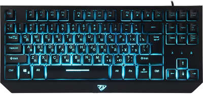 Игровая клавиатура QCYBER TOMAHAWK TKL, мембранная