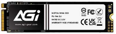 Накопитель SSD AGI AI198 256Gb M.2 NVMe PCI-E 3.0 (AGI256G80AI198R)