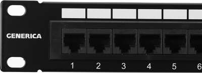 Патч-панель ITK PP24-1UC5EU-K05-G 19" 1U 24xRJ45 кат.5E UTP