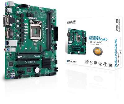 Материнская плата mATX LGA1200 ASUS PRO H410M-C/CSM-SI