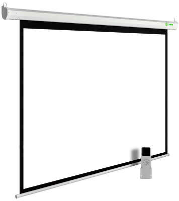 Экран Cactus 300x300см MotoExpert CS-PSME-300x300-WT 1:1 настенно-потолочный рулонный белый (моторизованный привод)