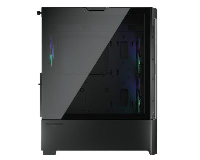 Корпус COUGAR Airface RGB, черный, ATX, Без БП (CGR-5ZD1B-AIR-RGB)