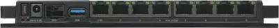 Маршрутизатор MikroTik RB5009UPr+S+IN 10/100/1000 компл.:устройство/крепления/адаптер черный