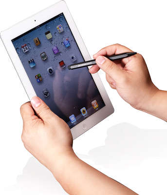 Алюминиевый стилус-ручка Just Mobile AluPen Pro AP-858BK для iPad, черный