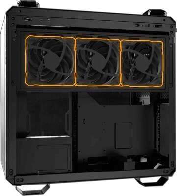 Корпус ASUS TUF Gaming GT502, черный, ATX, Без БП (90DC0090-B09000)