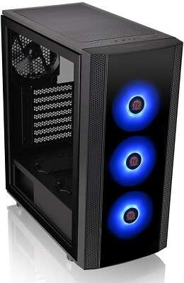 Корпус Thermaltake Versa J25 TG RGB, черный, ATX, Без БП (CA-1L8-00M1WN-01)
