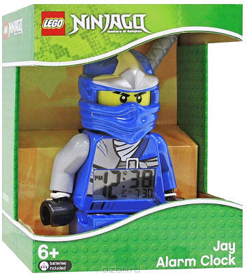 LEGO 9005275 Часы-будильник Ninjago Джей