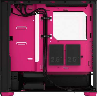 Корпус Fractal Design Pop Air RGB Magenta, черный/розовый, ATX (FD-C-POR1A-03)
