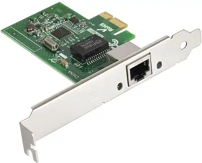 Exegate EX283723RUS Сетевой адаптер EXE-i210AT PCI Express 2.0 10/100/1000Mbps 1xRJ-45 (Copper) Intel WGI210AT