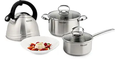 Чайник металлический Rondell Zart RDS-1605 3л. стальной