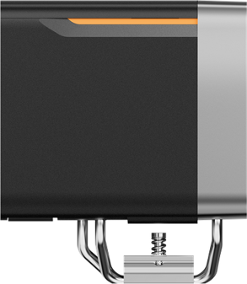 Кулер для процессора Ocypus Delta A62 EX BK Digital, 2x120mm ARGB FAN, Top Display Panel, 6 HEAT PIPES, 4-PIN PWM, 600-1800 RPM, 31DBA, HYDRO BEARING, LGA115X/1200/1700/18XX, AM4/AM5