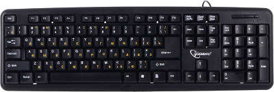 Клавиатура Gembird KB-8320U-BL кнопка переключения RU/LAT