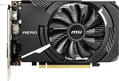 Видеокарта MSI nVidia GeForce GTX1650 AERO ITX 4G OC 4Gb DDR5 PCI-E DVI, HDMI, DP