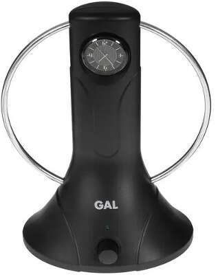 Антенна телевизионная Gal AR-465 25дБ активная черный каб.:1.5м