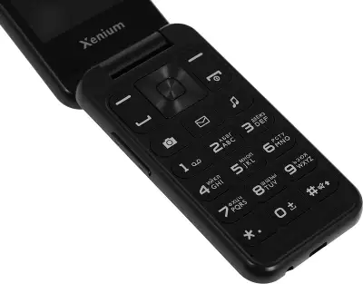 Мобильный телефон Xenium X680 темно-серый раскладной 2Sim 2.8