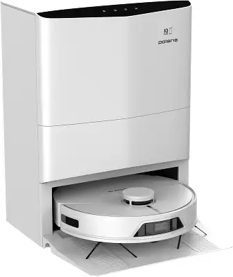 Пылесос-робот Polaris IQ Home PVCRAC 7750 65Вт белый (в компл.:2мешка)