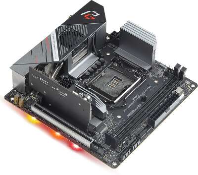 Материнская плата mini-ITX LGA1200 ASRock Z490 PHANTOM GAMING-ITX/TB3