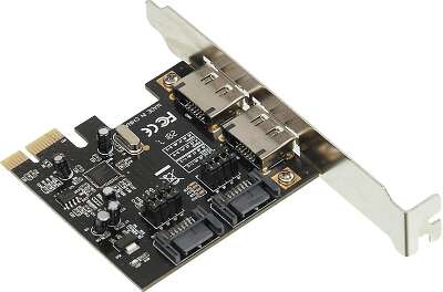 Контроллер PCI-E ASM1061 SATA III 2xE-SATA 2xSATA Ret