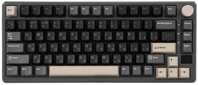 Клавиатура Royal Kludge RK-M75 Phantom (USB/2.4 GHz/Bluetоoth, RGB, Hot Swap, Brown switch)
