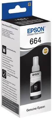 EPSON C13T66414A/C13T664198 Чернила для L100 (black) 70 мл