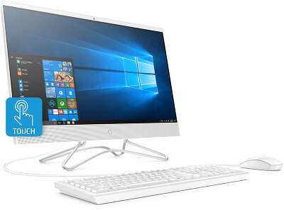 Моноблок HP AIO 24-f0170ur 23.8" FHD i5 9400T/8/1000/128 SSD/MX110 2G/WF/BT/Cam/Kb+Mouse/W10,белый (8TY20EA)