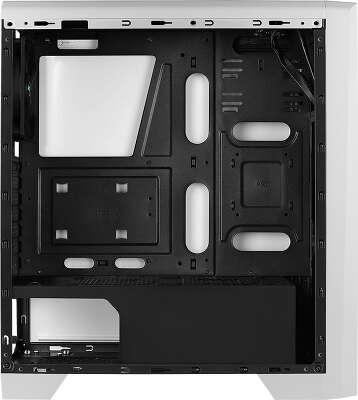 Корпус AeroCool Cylon Tempered Glass, белый, ATX, Без БП (4718009152342)