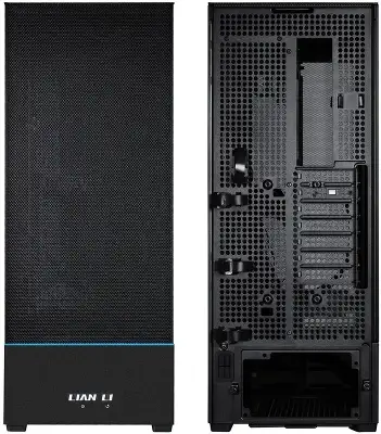Корпус Lian-Li SUP01X черный без БП ATX 4x120mm 2x140mm 2xUSB3.0 audio bott PSU