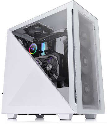 Корпус Thermaltake Divider 300 TG Snow, белый, ATX, Без БП (CA-1S2-00M6WN-00)