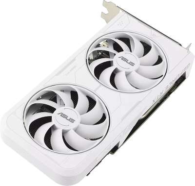 Видеокарта ASUS NVIDIA nVidia GeForce RTX 3060Ti DUAL-RTX3060TI-O8GD6X-WHITE 8Gb DDR6X PCI-E HDMI, 3DP