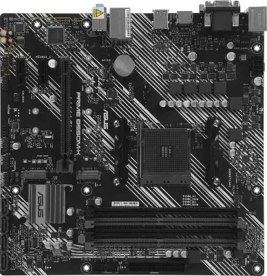 Материнская плата Asus PRIME B550M-K Soc-AM4 AMD B550 4xDDR4 mATX AC`97 8ch(7.1) GbLAN RAID+VGA+DVI+HDMI