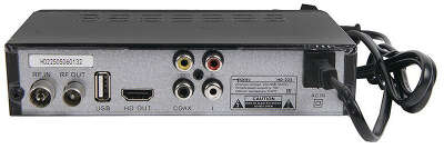 Ресивер DVB-T2 Сигнал Эфир HD-225 черный